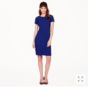 J. Crew Double-Face Wool Crepe Dress